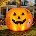 6FT Halloween Inflatable Pumpkin with LED Lights for Outdoor&Indoor Decor / Happy Jack O Lantern Blow Up
